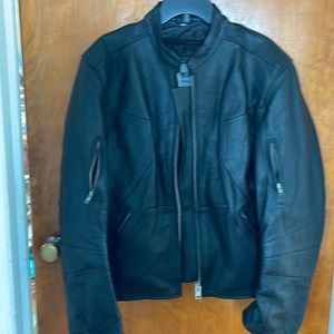 Unik Premium women’s leather motorcycle jacket size 3xl